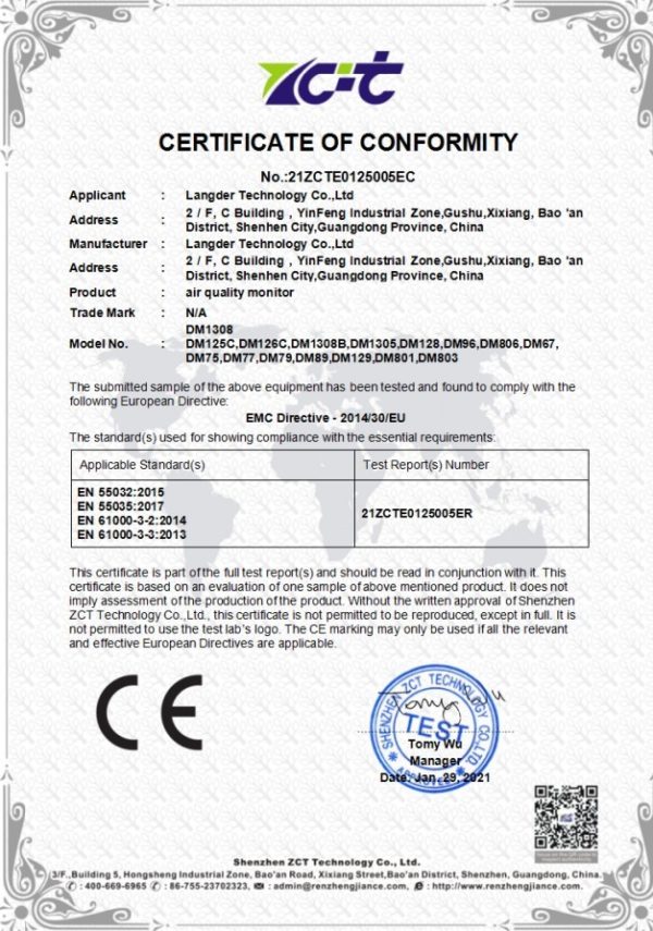 Medidor de Humedad-Temperatura-CO2 - Imagen 5